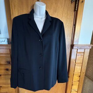 Yansi Fugel Black Blazer Size 18